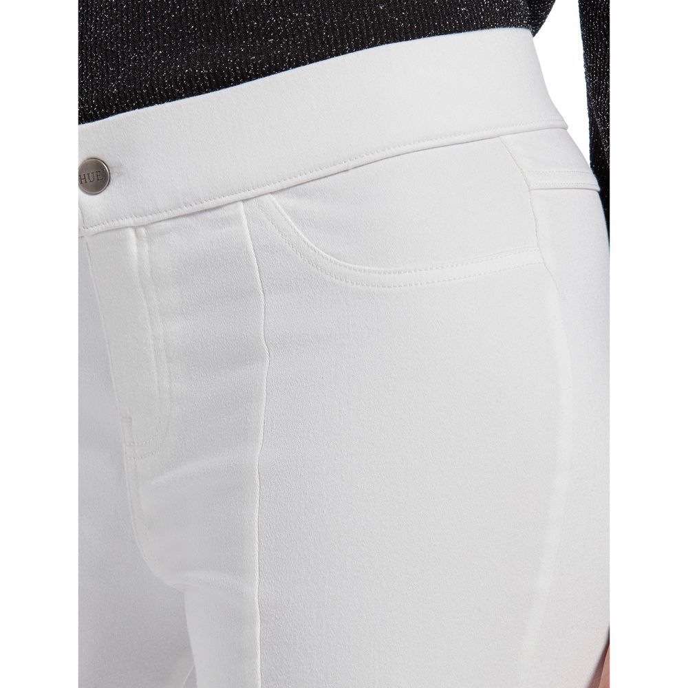 HUE Denim Cropped Flare Skimmer Leggings - Picture 3 of 3